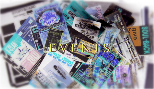 EVENTS, FUNKTIONS, JAMS, PARTIES